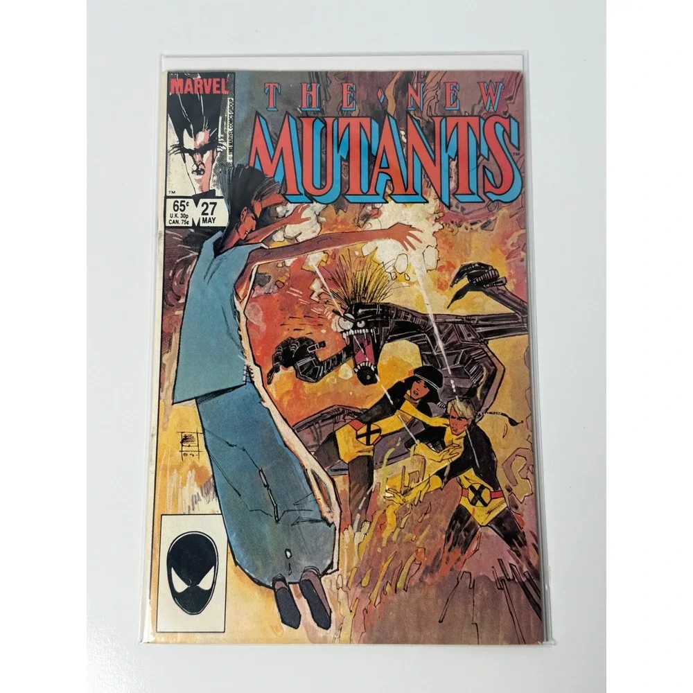 Marvel The New Mutants 27 May 1985 Bill Sienkiewicz Cover Art Legion Story